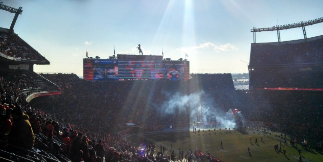 Great view of the Bronco!