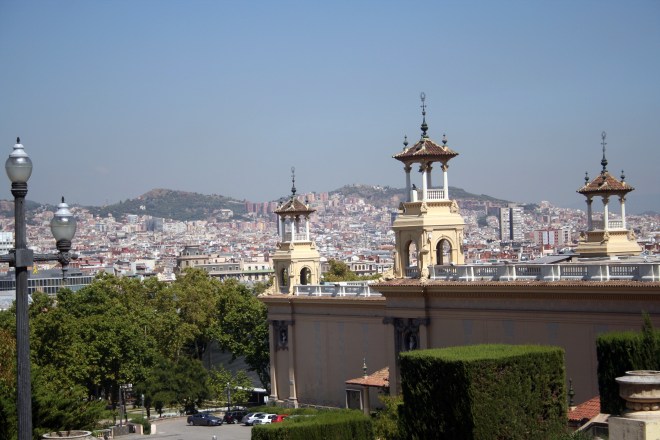 The views on top of the hill were amazing.